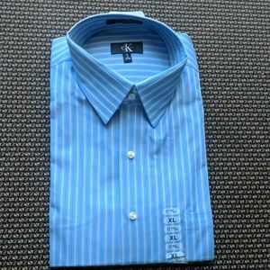 Mens Calvin Klein Dress shirt Size 17